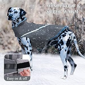 VIVAGLORY Cold Weather Dog Coats Warm Dog Fleece Vest Jacket with Two Way Zipper Opening Dog Coats Pet Jacket with Fleece Lining for Small Pets Grey XXS
