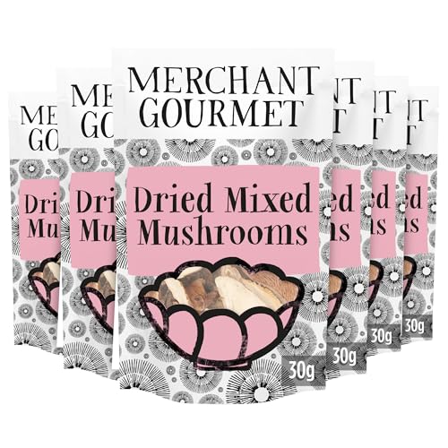 Merchant Gourmet Dried Mixed Mushrooms 30 g (6-Pack)