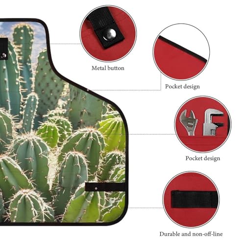 Delantal ajustable para carpintería unisex RLDOBOFE miniatura 3