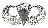 Marlow White Basic Parachutist Badge, Fullsize, US Army