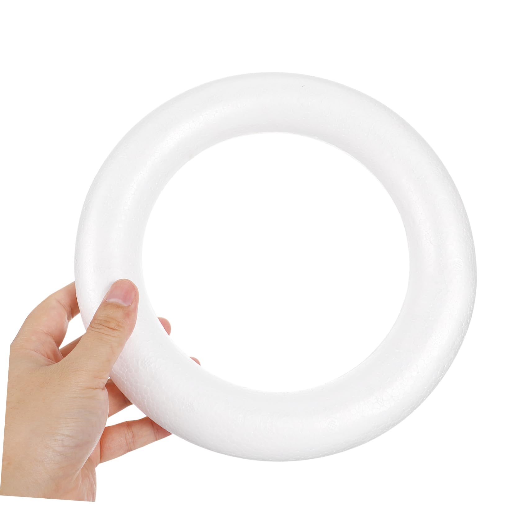 Lot De 3 Anneaux En Mousse Polystyrène 25 Cm - Pour Décorations De Mariage, Couronnes, Projets DIY - 11