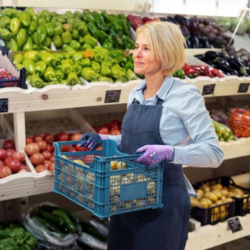 Image of KAYGO Work Gloves Women, Latex Coated, KGE19L, Recycled Material | Excellent Grip, Reduces Hand Fatigue, Lightweight and Durable. Great For Gardening, Warehouse, DIY,Purple