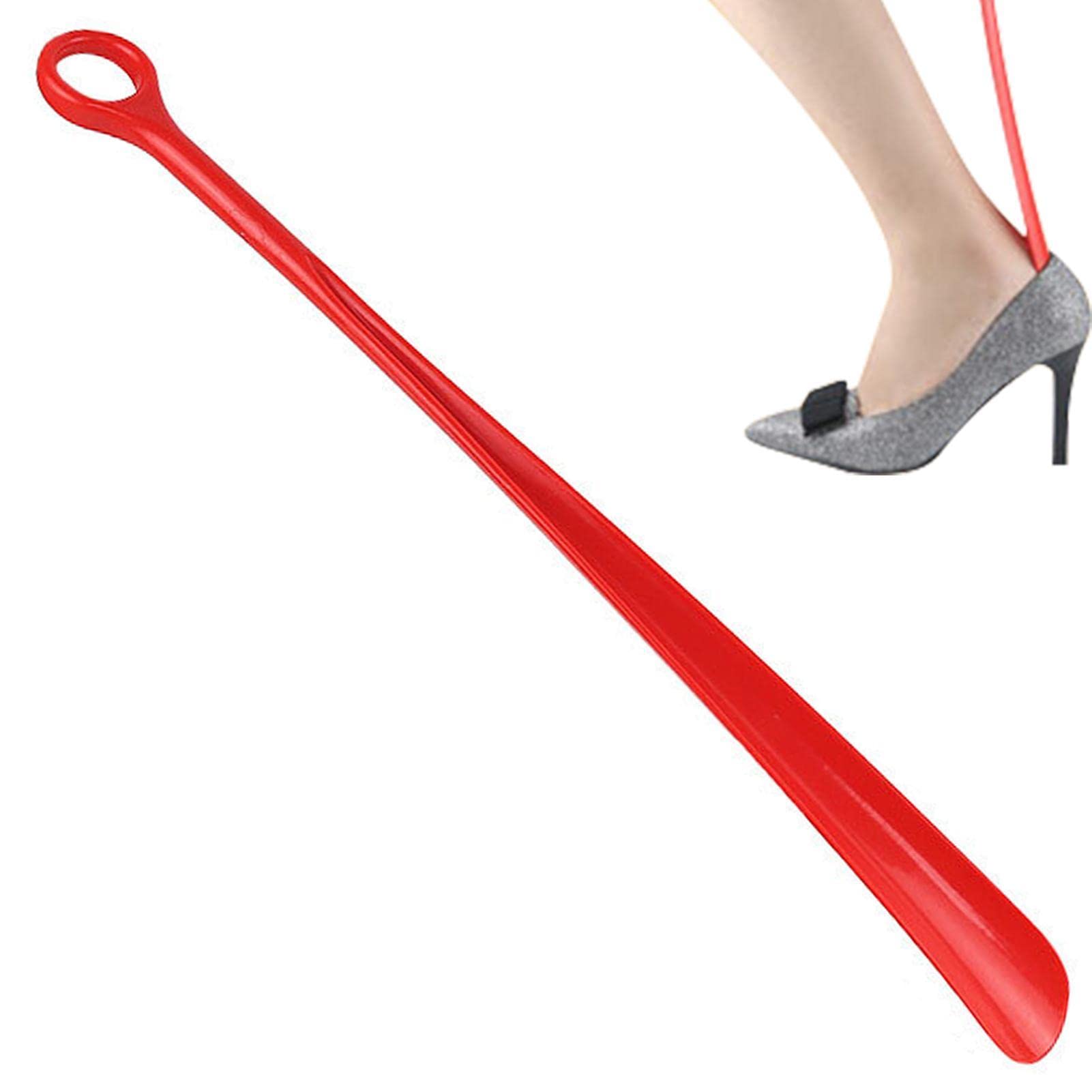 Veeteah Boot Shoe Horn | Shoe Horn Long Handle for Seniors - Practical Shoehorn Round Long Handle for Men Women Kids Senior Pregnancy