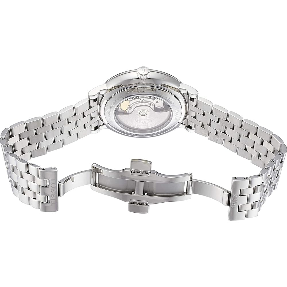 Tissot Reloj automático T1224071103300, Plata, Pulsera