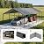 12 x 25 FT Heavy Duty Metal Carport, Galvanized Steel Car Canopy with Reinforced Frame, Outdoor Car Garage Shelter for Pickup Truck, SUV, Motorcycle & Boat, All Weather Protection