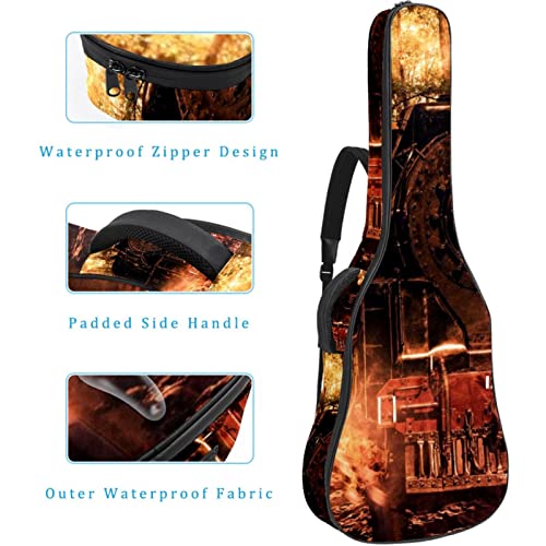 Housse de protection en éponge épaisse imperméable pour guitare acoustique électrique basse classique, Multicolore 07… - Les Beatles, Paul McCartney, John Lennon, RIngo Starr, George Harrison Housse de protection en éponge épaisse imperméable pour guitare acoustique électrique basse classique, Multicolore 07… – Image 5