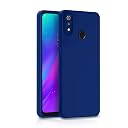 Pikkme Realme 3 Back Cover Soft Matte Liquid Silicone TPU | Camera Protection | Shockproof Slim Back Case for Realme 3 (Blue) gallery image