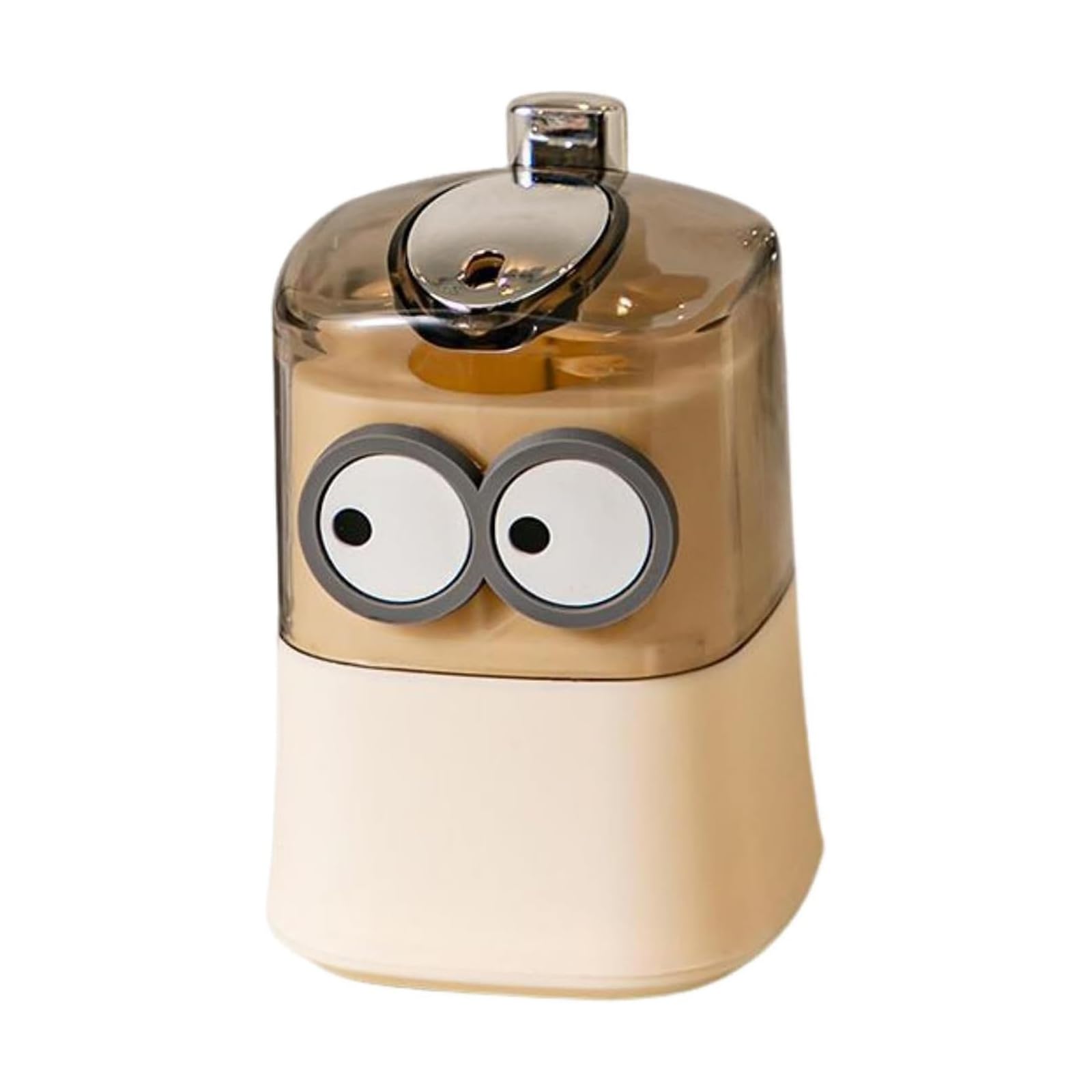 Rayyan Creative Big Eye Toothpick Holder, Automatically Pops up Toothpick Box, High Appearance Level Home Storage, Personality Cream Style Toothpick Box for Restaurant Kitchen