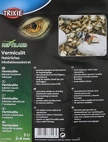 Trixie 76156 Vermiculiet, Natuurlijk Incubatiesubstraat, 5 Liter - Afbeelding 5