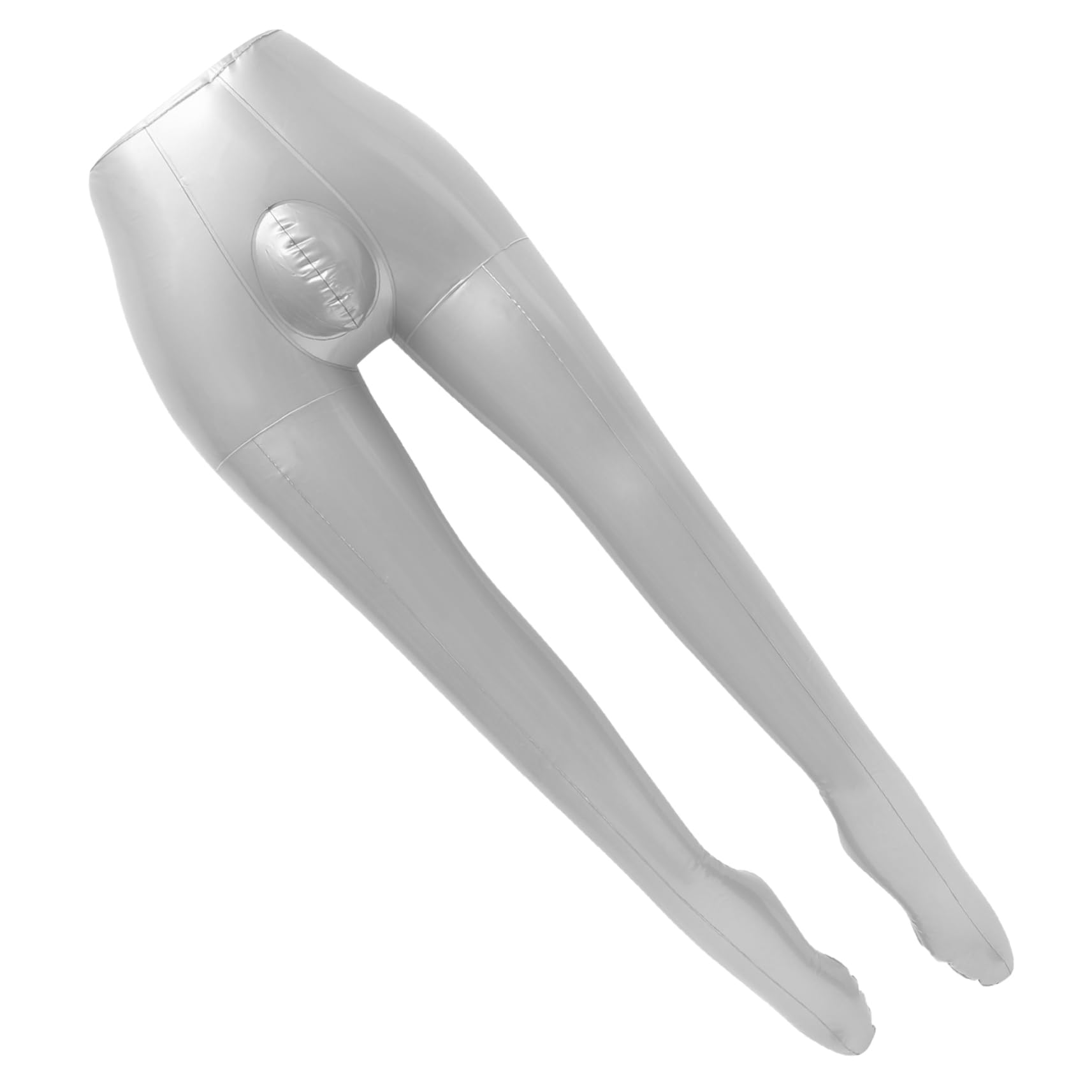 Unomor Inflatable Male Half Body Mannequin Model for Displaying Trousers Lightweight and Mannequin Legs for Clothing Shop Exhibition and Home Use Convenient