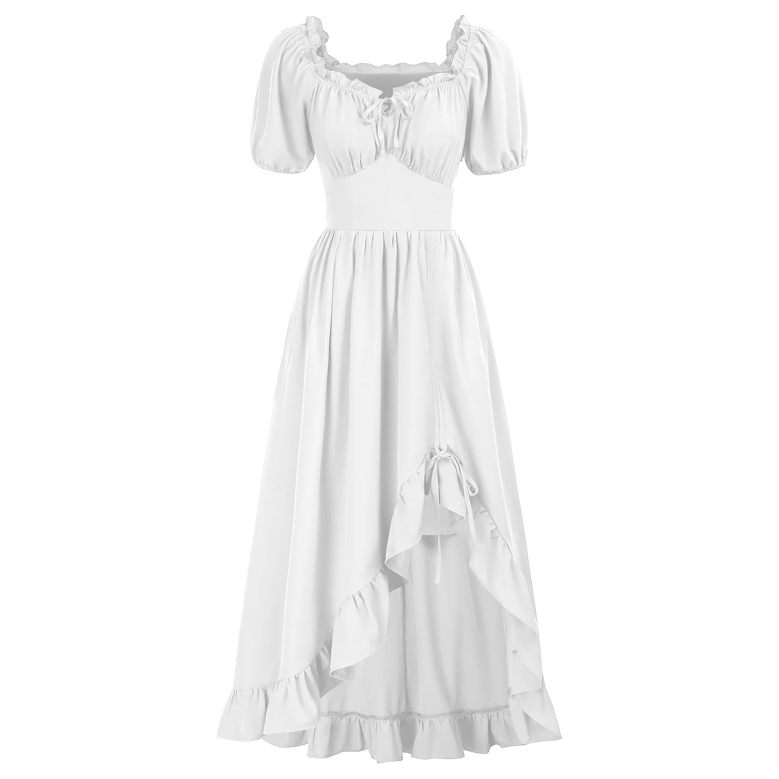 Photo 1 of **RUNS BIG*** GOLDSTITCH Women's Victorian Dress Renaissance Medieval Costume Corset Ruffle Maxi Dress for Women
