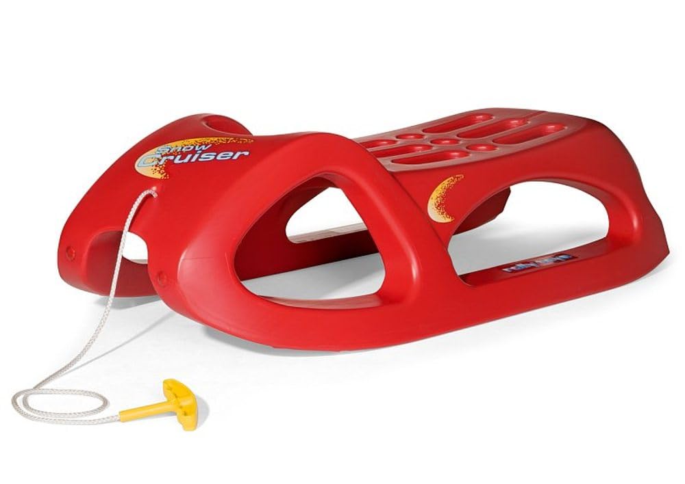 RollyToys rollySnow Cruiser patines con raíles de acero con cuerda de tracción a partir de 3 años