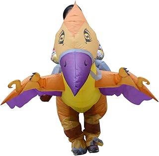 Fantasia de dinossauro inflável infantil fantasia fantasia de cosplay inflável para desempenho de palco de festa de halloween
