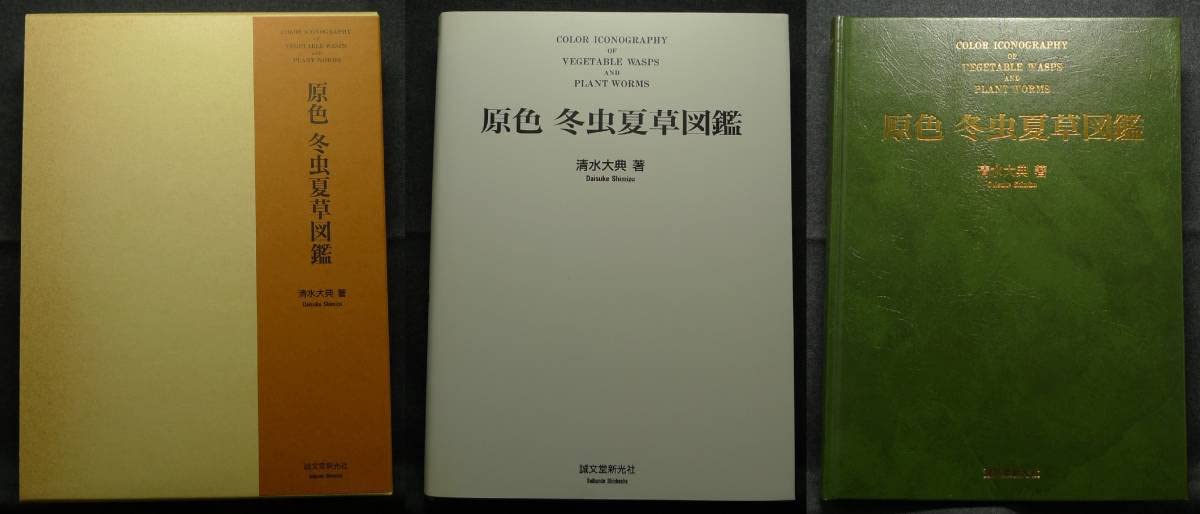 Amazon.co.jp: 超希少函2点付き、美品古本 原色冬虫夏草図鑑 著者