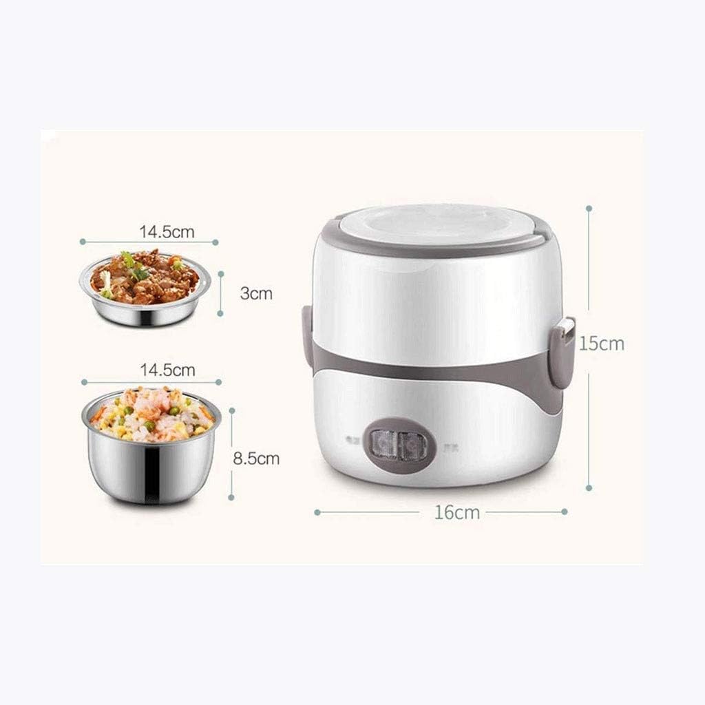 Electric Insulated Lunch Box - Portable Hot Rice Cooker, Anti-dry Design
