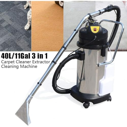 Pulitore portatile per moquette e moquette, in acciaio inox, resistente, per pavimenti duri