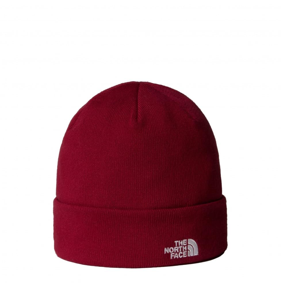 The North Face Unisex Norm Shallow Beanie Hat, Beetroot, One Size