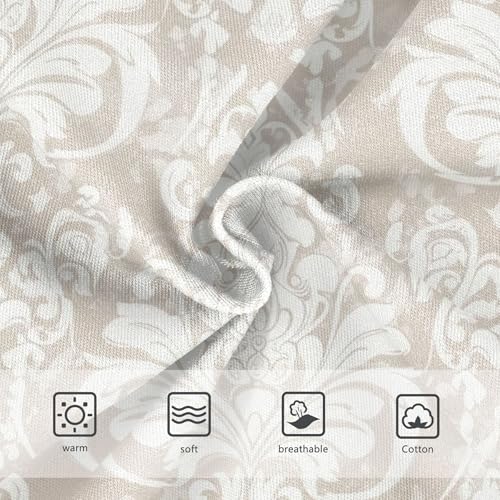 Vintage White Floral Vein Panties for Girl Toddler Girls Underwear Cotton Cartoon Briefs Kids Undies 2t3