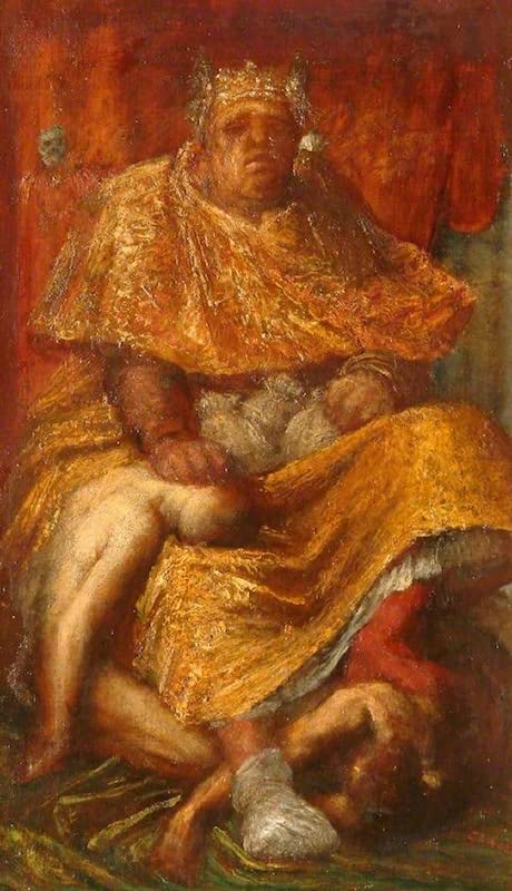 Affiche impression prints toile peinture murale Mammon de Watts