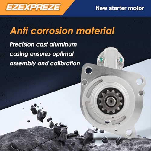 Image of Ezexpreze 410-48076 Starter Compatible with for Ford E-Series Vans, 1995-2000, F150, F250, F350, 94,95,96,97,98 F250 & F450 Super Duty 99-00, Excursion, TM000A19101, 17578N