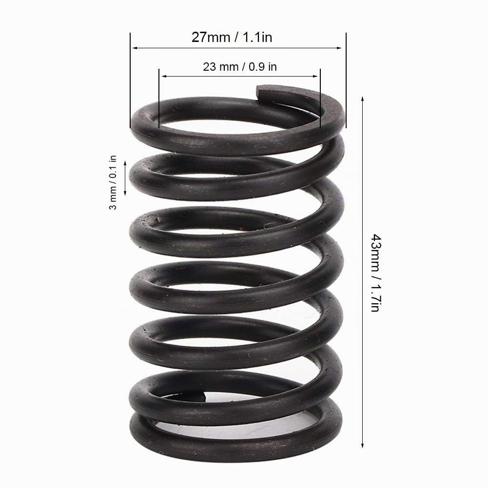 Ensemble de Ressort de soupape de Moteur de Voiture Remplacement de Ressort de soupape de Haute dureté 12 pièces pour Automobiles