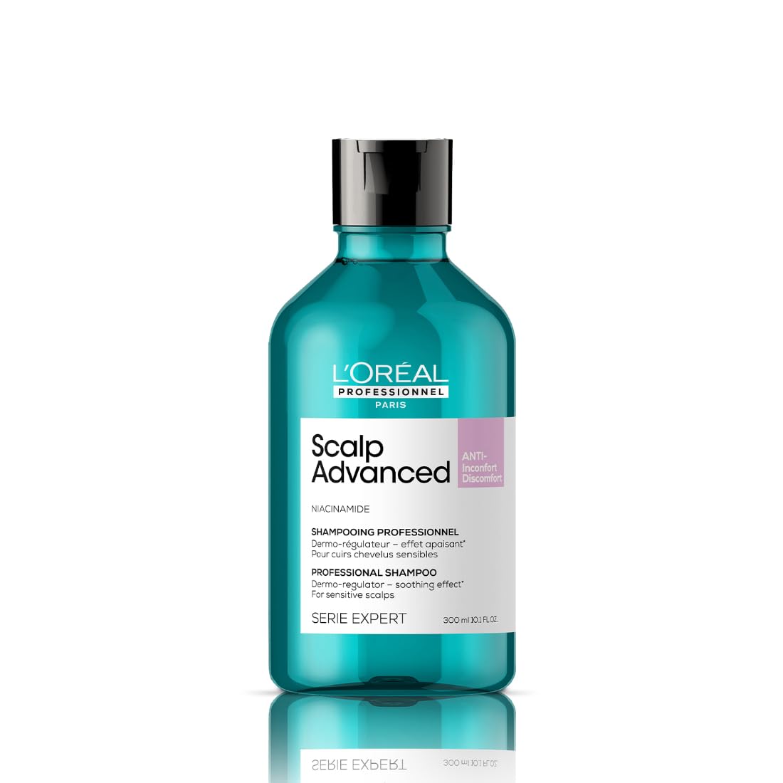 L’Oréal Professionnel Scalp Advanced Anti-Discomfort Dermo-Regulator Shampoo | For Sensitive Scalp
