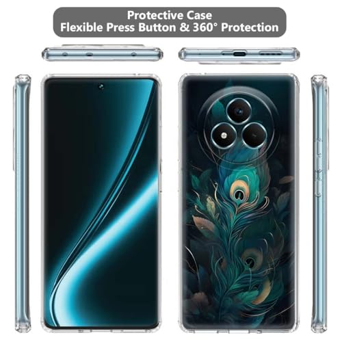 Image of Fashionury Silicone Designer Printed Back Case Cover for Realme NARZO 80 Pro 5G| Shockproof TPU Soft Flexible with Camera Protection -D1212