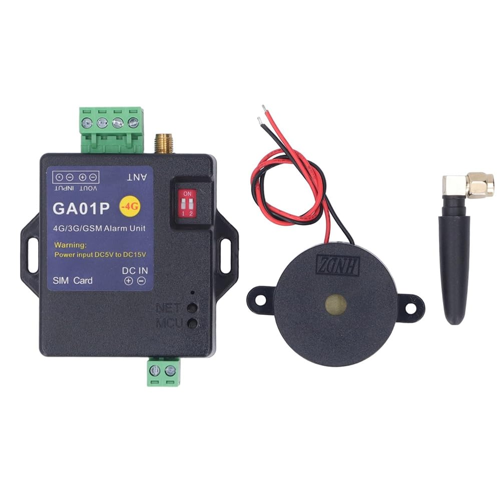 Littimoon GA01P 4G Mini GSM Alarm System SMS Alerts Security Module Rechargeable for Power Outage Detection New Failure EU Version