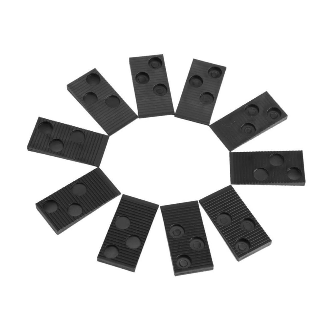 Housoutil Kit de Instalación de Suelos Laminados 23 Piezas con 20 Espaciadores, Barra de Tracción, Mazo y Taco de Goma para Instalación Rápida de Parquet