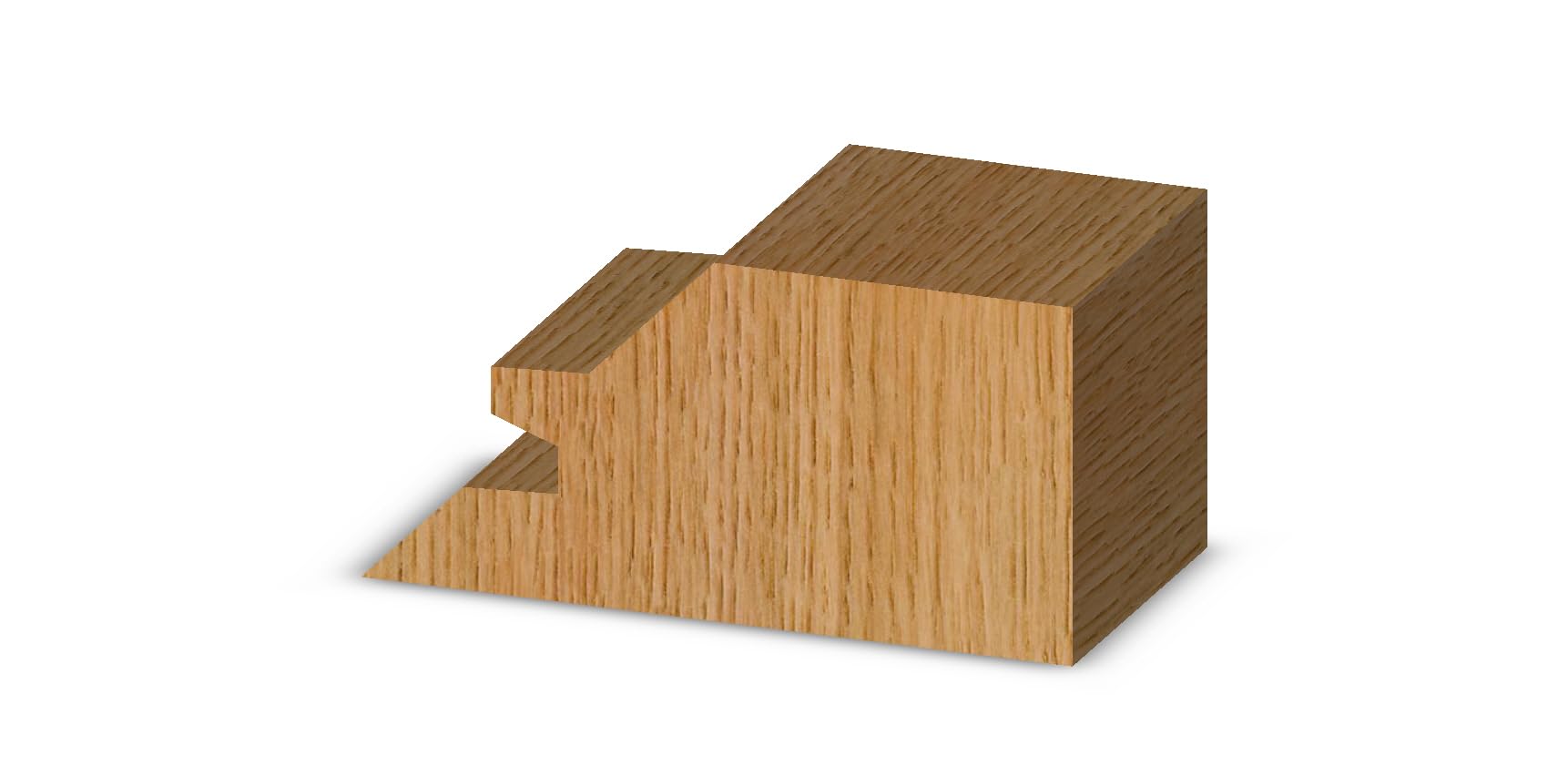 Whiteside Router Bits 3360 45-stopniowy ogranicznik blokujący o dużej średnicy 3-1/8 cala i 1/2 cala do 1-1/4 cala długości cięcia