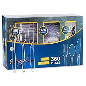 Party Bargains Disposable Cutlery set, SAPPHIRE De...