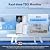 iSpring RCD100HCW Alkaline Hot & Cold Countertop Reverse Osmosis System, White, Remineralization RO Water Filter Dispenser, 9 Temperature & 6 Dispensing Volume Options, TDS & Filter Life Monitor