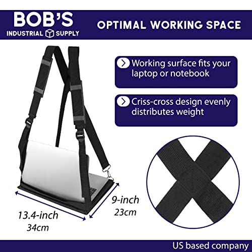 BISupply-Adjustable-Laptop-Chest-Carrier-Harness-Hands-Free-Portable-Unisex