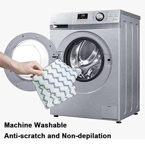 6 Pack Steam Mop Pads Replacement P184Wq For Shark Lift-Away Pro & Genius Steam Pocket Mop System S3973 S3973D S3973Wm S5001 S5002Q S5003A S5003D S5004 S5004W S6001W S6001Wm S6002 S6002C S6003D S6003W #TOP5