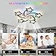 Dfiacn Schwarz RGB Deckenventilator Mit Beleuchtung Mit Fernbedienung APP, Kind Schlafzimmer Lampe Mit Ventilator Reversibel 6-Gang Dimmbar Deckenlampe Mit Ventilator Speicherfunktion Leise Timing
