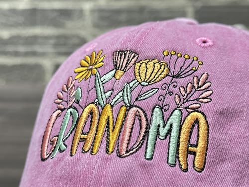 Image of Embroidered Adjustable Baseball Hat for Men Women, Washed Cotton | Premium Embroidery Design, Adjustable Metal Buckle Closure, Simple Lifestyle Wear