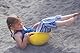 GOWI 443-10134 Sitzkreisel SIT’zl – gelb, Geschicklichkeit, Sport und Outdoor