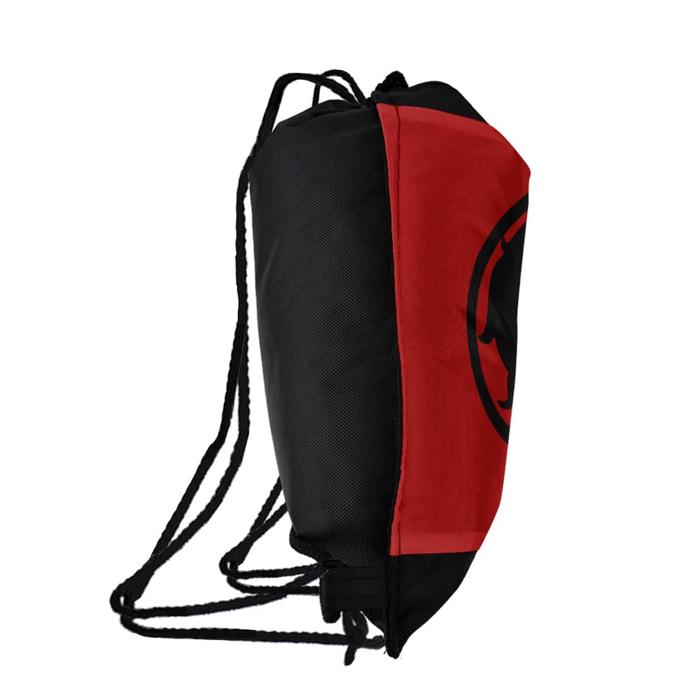 LOGOVISION Mortal Kombat Symbol Drawstring Backpack Sports Bag Sackpack 17