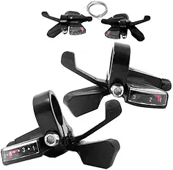 Alavanca de Câmbio 3x8v 24v Par Trocador de Marcha Absolute K310 Para Ciclismo Mountain Bike MTB Bicicletas