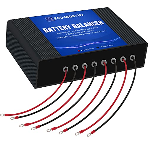 ECO-WORTHY Battery Balancer 48V Battery Equalizer for 24V/36V/48V...
