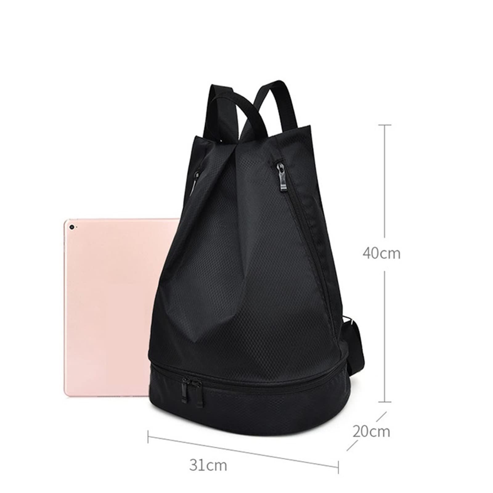 JINGYAN Sacs de sport Gym Sac À Dos Hommes Femmes Étanche Portable Grande Capacité Fitness Voyage Sac En Plein Air Natation Formation Yoga Duffle Sacs
