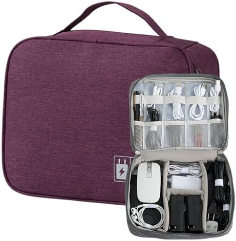 Organizer Case Small Electronic Devices USB Charger Accessories M...