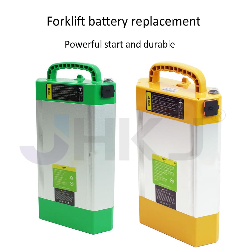 Batería de 48 V, 15 Ah y 20 Ah para Carretilla elevadora eléctrica y 24 V y 28 Ah para transpaleta eléctrica, batería de Iones de Litio para almacén y logística.