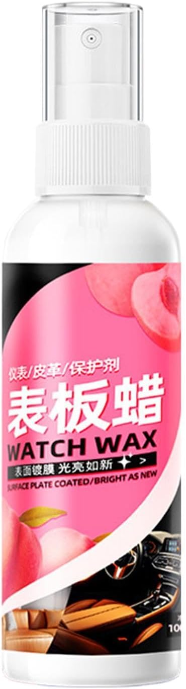 Car Interior Cleaner 100ml Restoring Portable Cleaning Wax