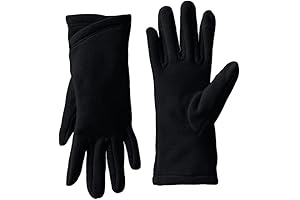 Womens Fleece Glove Black