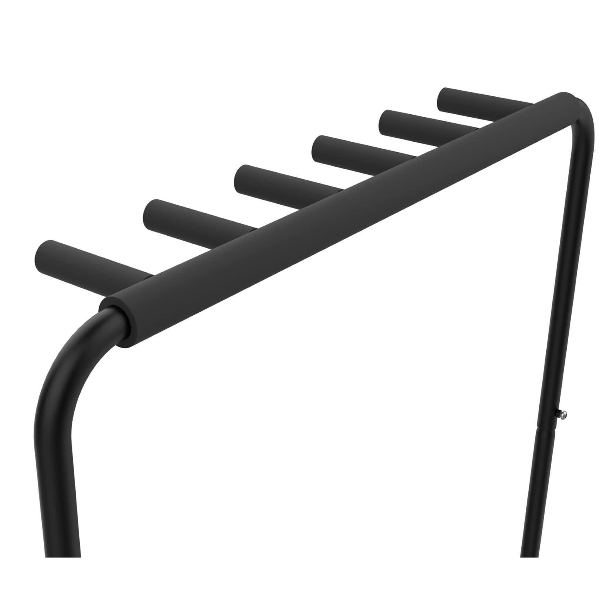 MONKEY LOOP Floor Prime Plus 5 - Soporte de Suelo para 5 Guitarras o Bajos - Soporte Compatible con Guitarras Eléctricas y Bajos Eléctricos - Apoyos Rellenos de Espuma - Resistente a los Arañazos