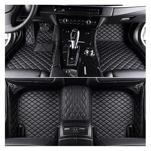 Tapis de voiture 3D tout noir idéal pour les trajets en Skoda Rapid