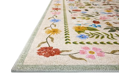 Tapete decorativo floral Loloi Canopy 2'3" x 3'9" miniatura 3
