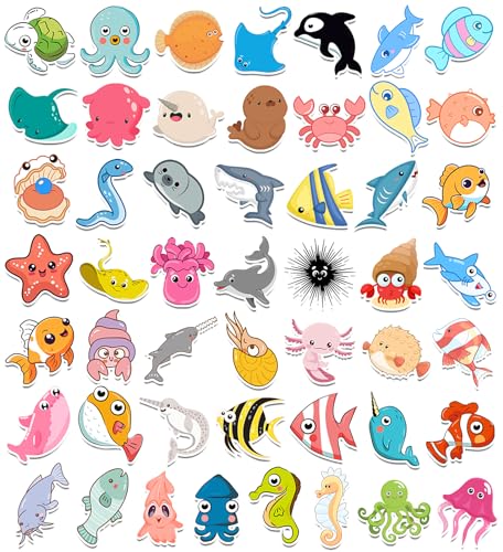 Stickers for Kids, 100Pcs Cute Animal Stickers, Vinyl Non-Repeating Sticker - image 3