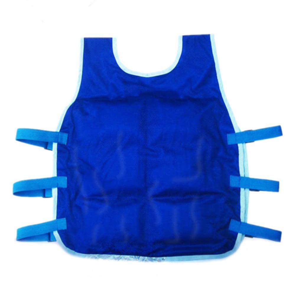 Chaleco de refrigeración para hombres y mujeres, chaleco de hielo para clima caliente con 24 acumuladores de frío y bolsillos, chaleco refrigerante para ciclismo, pesca, cocina, jardinería,
